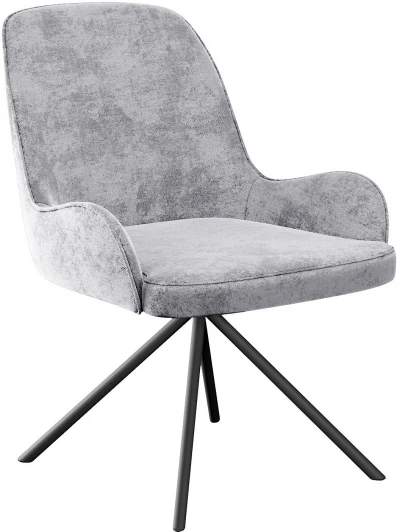 00-00073151 Стул DikLine 402 N84 св.серый, ножки черные арт.00-00073151