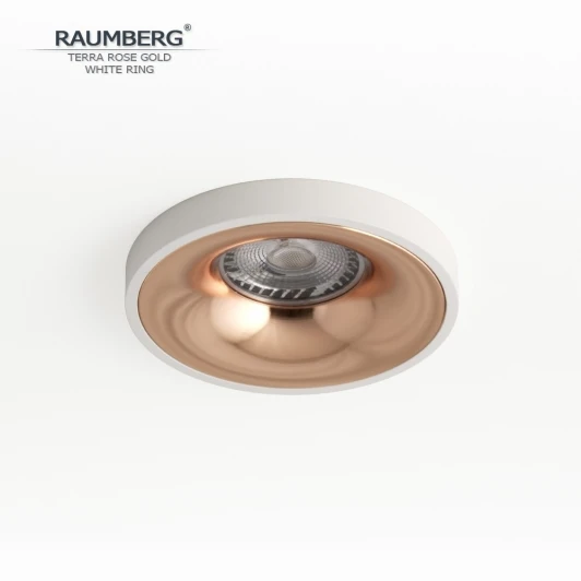 TerraRGd\Wh Встраиваемый светильник Raumberg TerraRGd\Wh Rose Gold\White