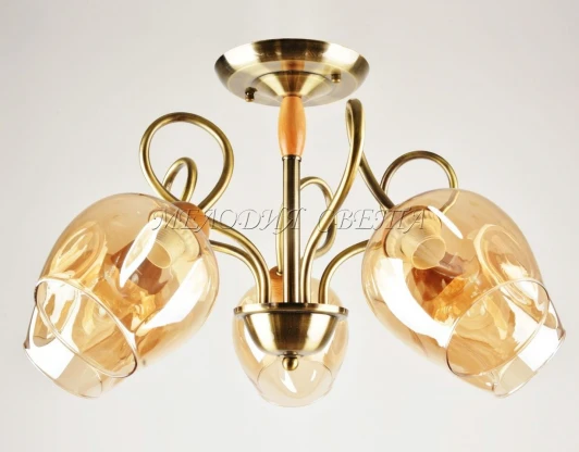 000024839 Потолочная люстра на штанге Мелодия Света SS1N 000024839