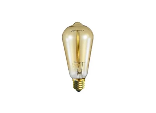 DL202240 Лампа накаливания декоративная Donolux, груша, янтарный, E27, 40W, 220V