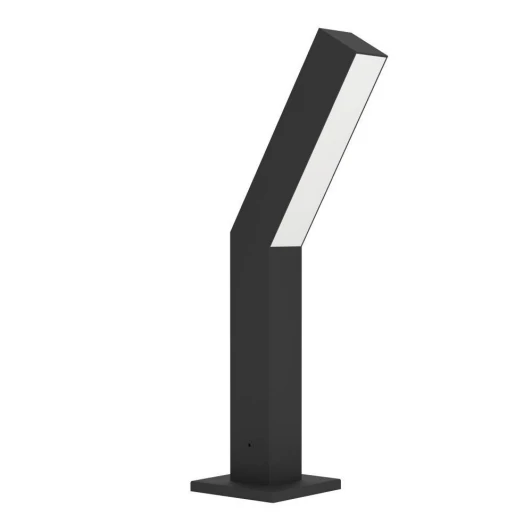 900992 Уличный наземный светильник светодиодный Eglo Ponente 900992 2X4,5W (LED) 3000K IP44 сталь, черный / пластик, белый