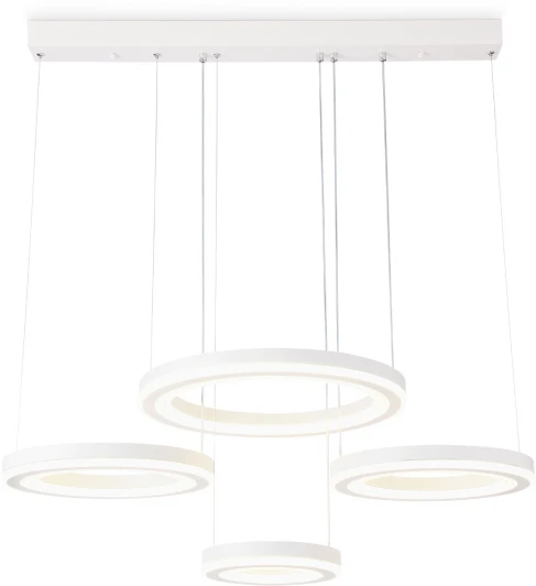 FA4325 Подвесной светильник Ambrella Acrylica FA4325 (регулировка яркости, LED, 220V, пульт управления, на тросе, кольцо)