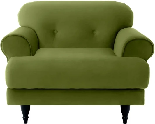 339448 Кресло Italia ОГОГО (арт.339448), (Ткань/Зеленый)