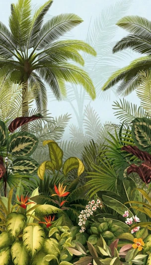 JF 6001 Панно Grandeco Jungle Fever JF 6001 2,8 x 1,59 м