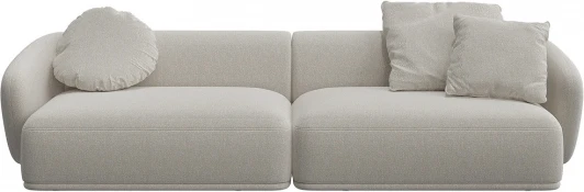 851451 Диван Fabro ОГОГО (арт.851451), (Ткань,Букле/Белый)