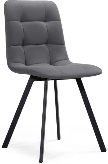 496577 Стул Notta Чилли темно-серый 996 / черный 496577