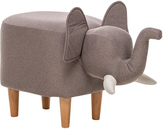 2500000043536 Пуф Leset Slon COMBI (Фанера,Брус/Рогожка) Leset арт.2500000043536