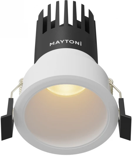 DL116-10W-2.7K-W Встраиваемый светильник Maytoni Dip DL116-10W-2.7K-W (LED, 220V, круглые)