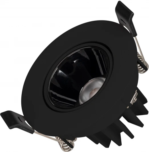 035451 Светильник встраиваемый LED MS-FORECAST-BUILT-TURN-R82-8W Warm3000 (BK-BK, 32 deg, 230V) (Arlight, IP20 Металл, 5 лет) 035451