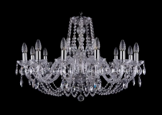 1406/12/300/Ni Подвесная люстра Bohemia 1406 1406/12/300/Ni