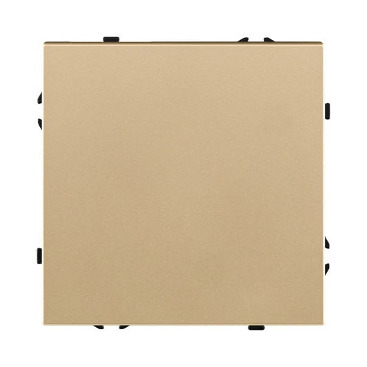 EC-002GD Выключатель 1-клавишный проходной 10А/250В золотой Kollinger Eclipse EC-002GD