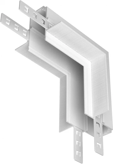 TRA034CL-42W Коннектор угловой внутренний Exility встраиваемый под ГКЛ 9,5мм, белый Maytoni Accessories for tracks TRA034CL-42W