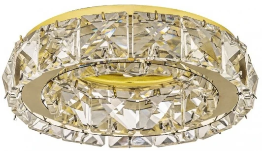 Osimo GU10.5.14.9.100 G Встраиваемый светильник хрустальный Dio D'Arte Osimo Gold GU10.5.14.9.100 G (220V, круглые)