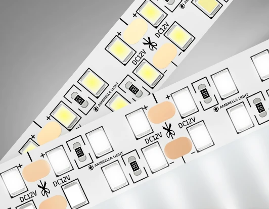 GS1602 Светодиодная лента двухрядная Ambrella Illumination GS1602 2835 240Led 19.2W/m 12V IP20 4500K 5m