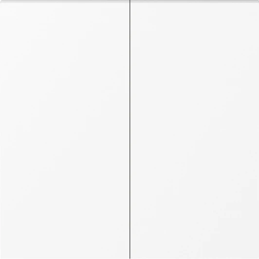 DE29503 Клавиша 2-я, глянцевый белый Donel A07 DE29503