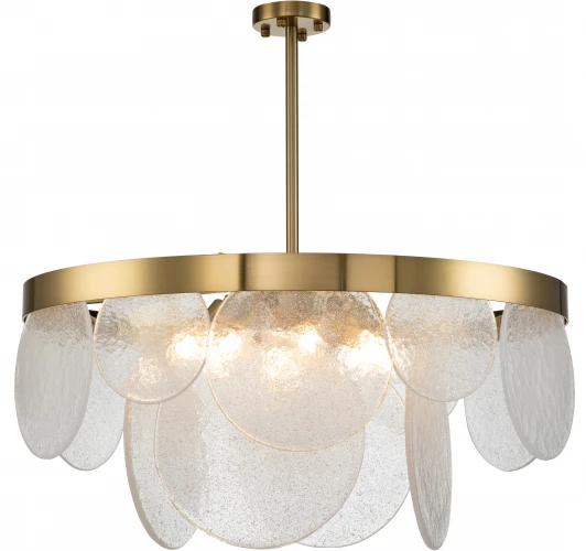 V000012 Люстра потолочная на штанге на штанге Bianco V000012 (12018/6R Brass)