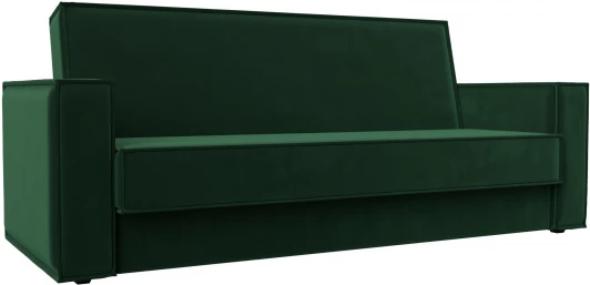 122041 Диван-книжка Куба (Зеленый/Велюр) Лига Диванов арт.122041