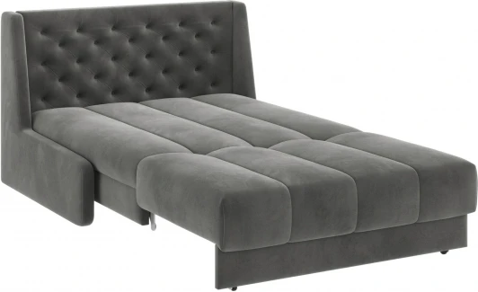 AAA41374002 РИЧМОНД Кровать-диван прямой серый, 120 D1 furniture арт.AAA41374002