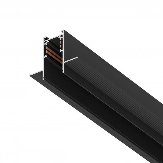 509227P Шинопровод низковольтный 4-контактный встраиваемый со стыковочным пазом 48V 2 метра Lightstar Uno Pro 509227P