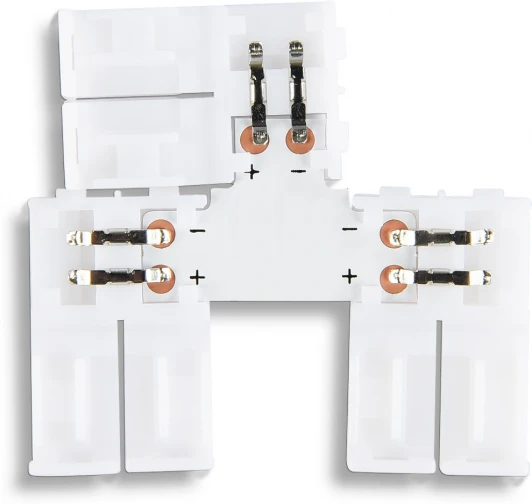 GS6901 Соединитель T для светодиодной ленты Ambrella Illumination GS6901 2835 12/24V (2 конт.)