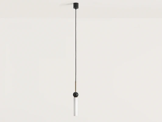 C1224 Aged gold / Black marble Подвесной светильник золотой металл, черный мрамор Aromas del Campo Delie C1224 Aged gold / Black marble