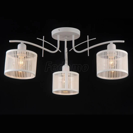 AMSTERDAM 81053-3C SATIN WHITE Люстра потолочная Amsterdam AMSTERDAM 81053-3C SATIN WHITE