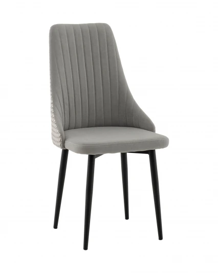 УТ000041352 Стул Касаденика велюр серый, спинка гобелен лошадки Stool Group арт.УТ000041352