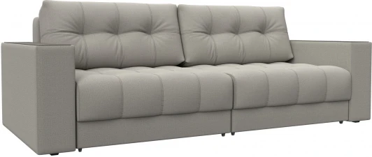 128382 Диван прямой с декором Лига-049 НПБ Лига Диванов (Рогожка) арт.128382