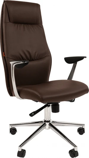 CHAIRMAN VISTA эко Компьютерное кресло CHAIRMAN VISTA эко (Металл,Экокожа/Коричневый)