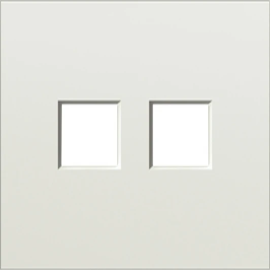 DS86951 Накладка 2-я для розеток RJ45,TV,SAT, шампань Donel S08 DS86951