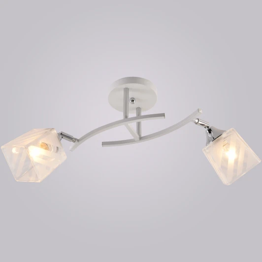 01593-0.3-02 WH+CR Спот на штанге Reluce 01593-0.3-02 WH+CR (220V)