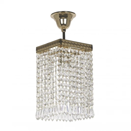 Cremono E 1.3.14.100 G Потолочная люстра Dio D'Arte Cremono E 1.3.14.100 G (220V, хрусталь)