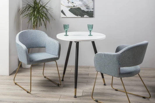 4104271019h Стол Месси Белый (серия CITY) D70 R-Home арт.4104271019h