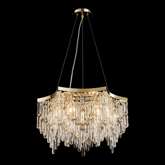 LSP-6038 Подвесная люстра Lussole Presidio LSP-6038 (220V, хрусталь, на тросе)