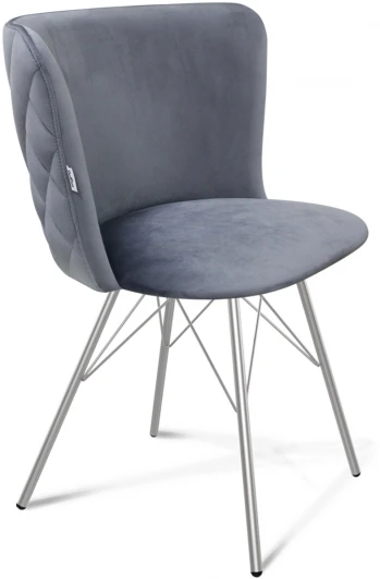 7225193701 Стул SHT-ST36-3/S37 нейтральный серый/хром лак Sheffilton 7225193701