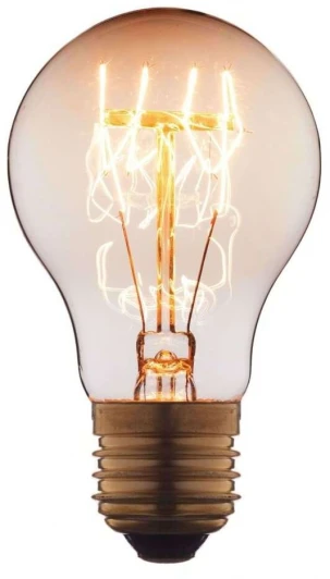 7560-T лампочка накаливания Эдисона груша E27 60W 2400-2800K Loft It Edison Bulb 7560-T