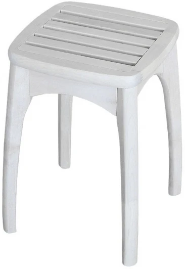 008442 Табурет Массив-решетка снег от фабрики Mebelik