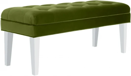 334226 Банкетка Adel ОГОГО (арт.334226), (Ткань/Зеленый)