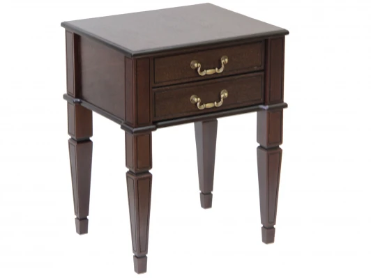 001289 Тумба Васко В 118Н темно-коричневый/патина Mebelik 001289