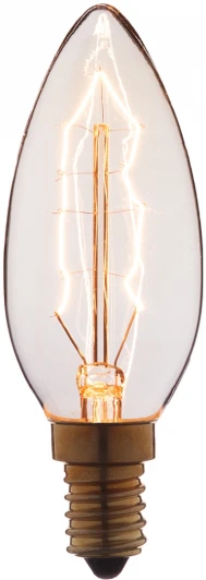 3540-G Ретро лампочка накаливания Эдисона E14 40 Вт теплое желтое свечение Loft It 3540 3540-G