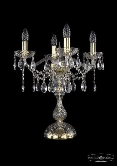 1413L/4/141-47 G Интерьерная настольная лампа Bohemia 1413 1413L/4/141-47/G