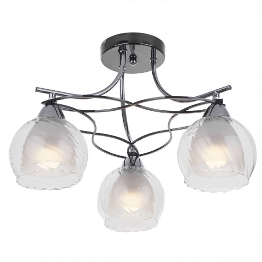 873/3PF-Darkchrome Потолочная люстра IDLamp Isabella 873/3PF-Darkchrome