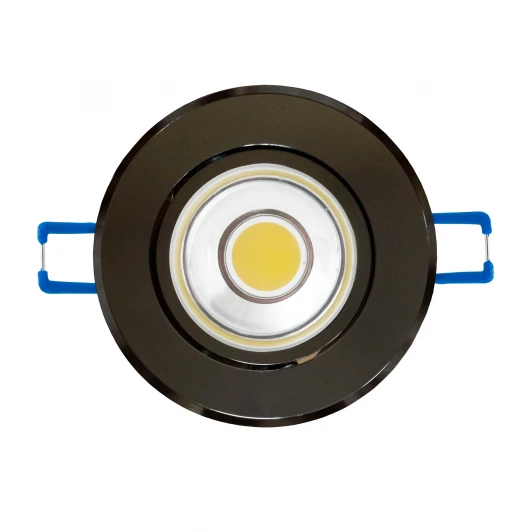 ULM-R31-3W/NW IP20 BLACK CHROME картон Встраиваемый точечный светильник Uniel ULM-R31-3W/NW IP20 BLACK CHROME картон