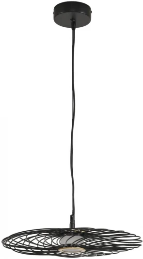 8379/9L Подвесной светильник Lumion Camomile 8379/9L черный, металл/акрил LED 9W 3000K 220V (на проводе)