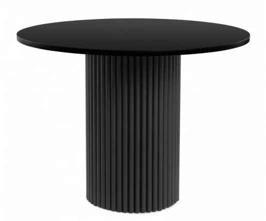 615169 Кухонный стол Notta Барел (Металл,МДФ/Черный, Черный) арт.615169