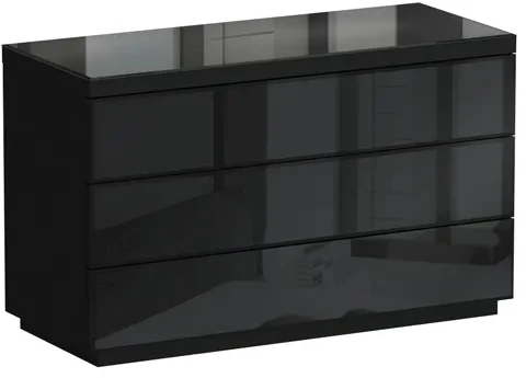 331220 Комод Kristal ОГОГО 331220 (черный)