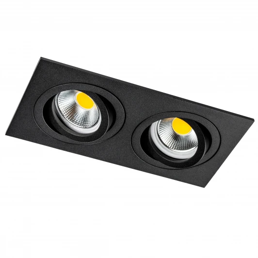 011626 Светильник встраиваемый MR16/GU10 max 2x12Вт Lightstar Singo Base 011626