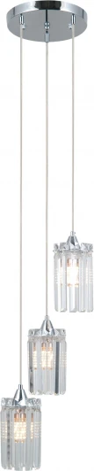 V10755-3P Подвесной светильник хрустальный Moderli Levi V10755-3P (220V, на проводе)