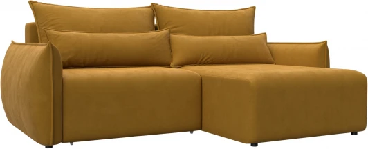 128716 Диван угловой Лига-051 НПБ угол универсальный Лига Диванов (Велюр) арт.128716