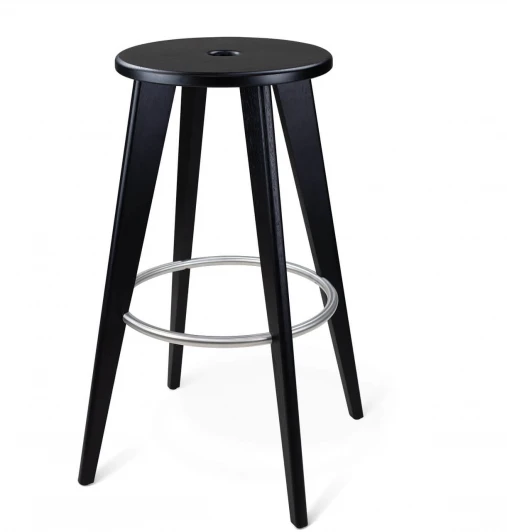8988092301 Стул барный Sheffilton SHT-S146 черный/нерж